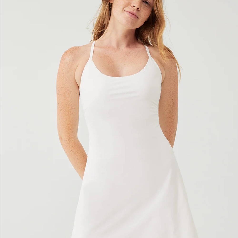 Outdoor Voices White Exercise Dress
